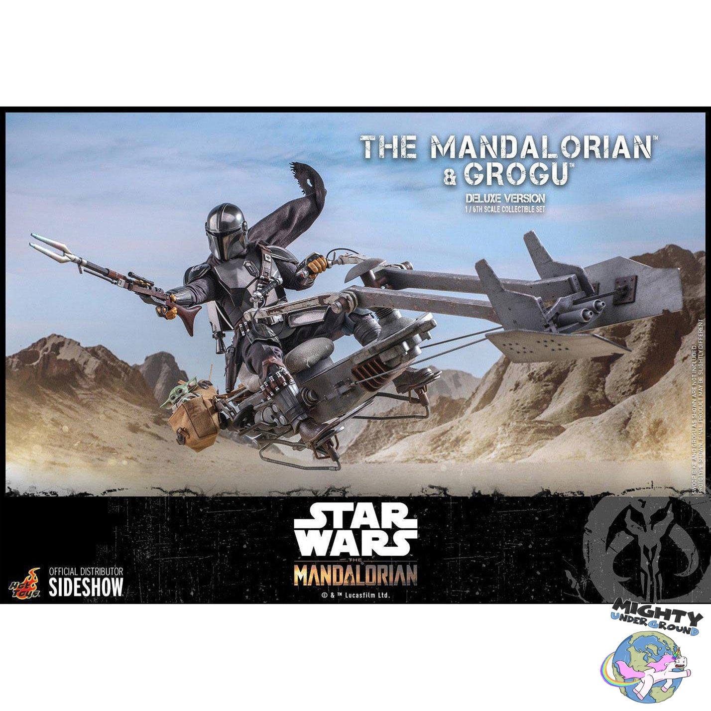 Star Wars: The Mandalorian & Grogu Deluxe 1/6 VORBESTELLUNG!-Actionfiguren-Hot Toys-Mighty Underground