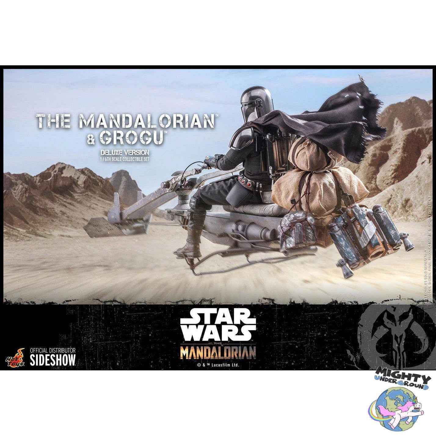 Star Wars: The Mandalorian & Grogu Deluxe 1/6 VORBESTELLUNG!-Actionfiguren-Hot Toys-Mighty Underground