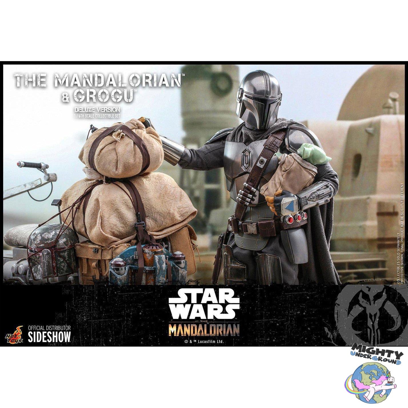 Star Wars: The Mandalorian & Grogu Deluxe 1/6 VORBESTELLUNG!-Actionfiguren-Hot Toys-Mighty Underground