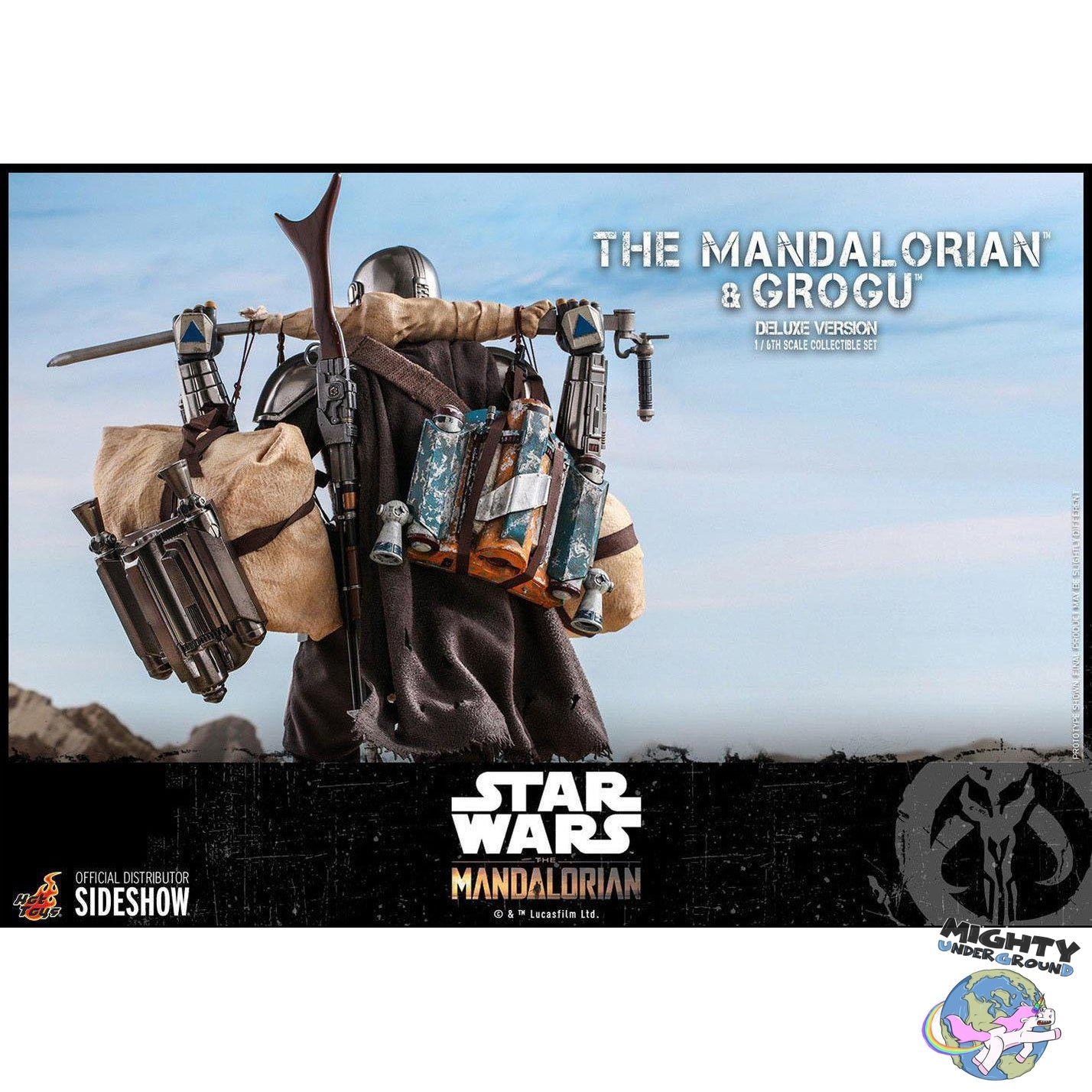 Star Wars: The Mandalorian & Grogu Deluxe 1/6 VORBESTELLUNG!-Actionfiguren-Hot Toys-Mighty Underground