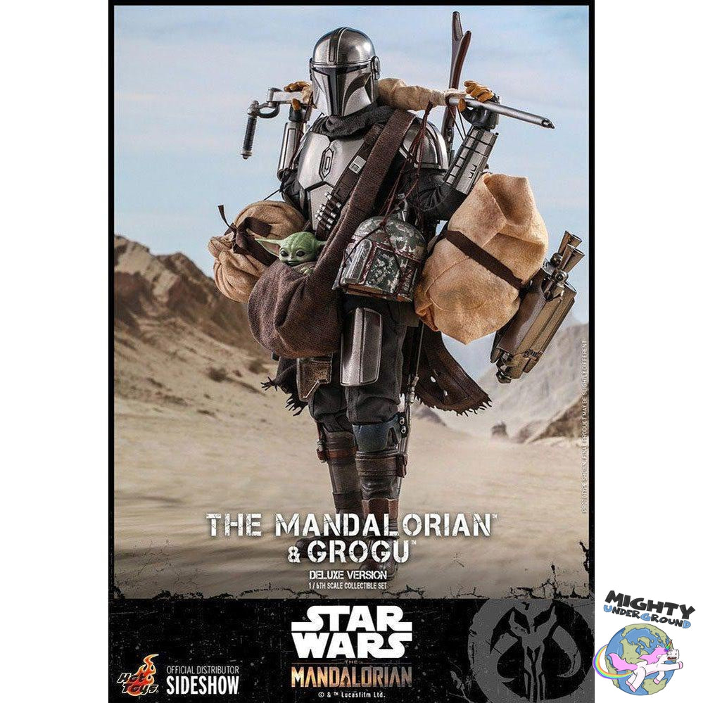 Star Wars: The Mandalorian & Grogu Deluxe 1/6 VORBESTELLUNG!-Actionfiguren-Hot Toys-Mighty Underground