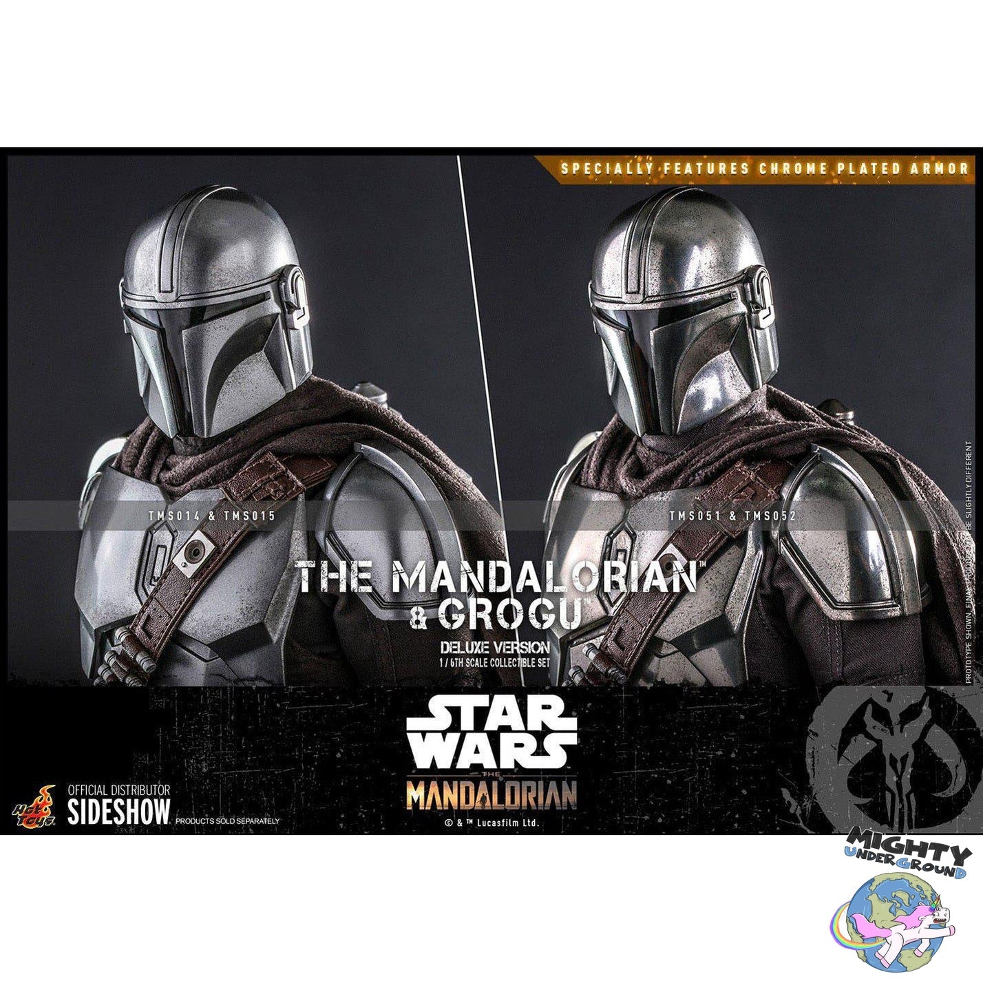 Star Wars: The Mandalorian & Grogu Deluxe 1/6 VORBESTELLUNG!-Actionfiguren-Hot Toys-Mighty Underground