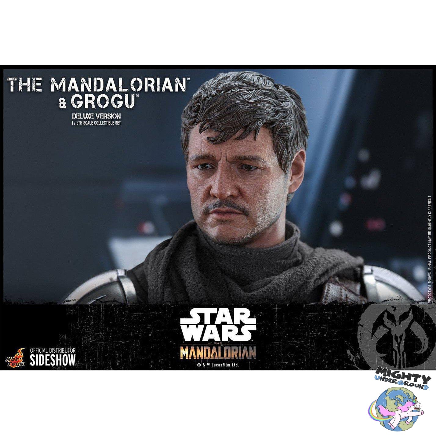 Star Wars: The Mandalorian & Grogu Deluxe 1/6 VORBESTELLUNG!-Actionfiguren-Hot Toys-Mighty Underground