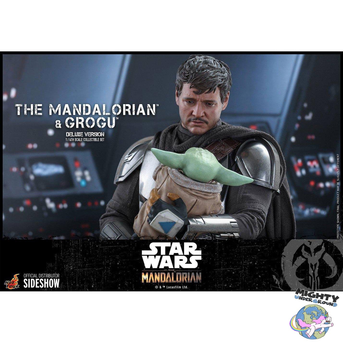 Star Wars: The Mandalorian & Grogu Deluxe 1/6 VORBESTELLUNG!-Actionfiguren-Hot Toys-Mighty Underground