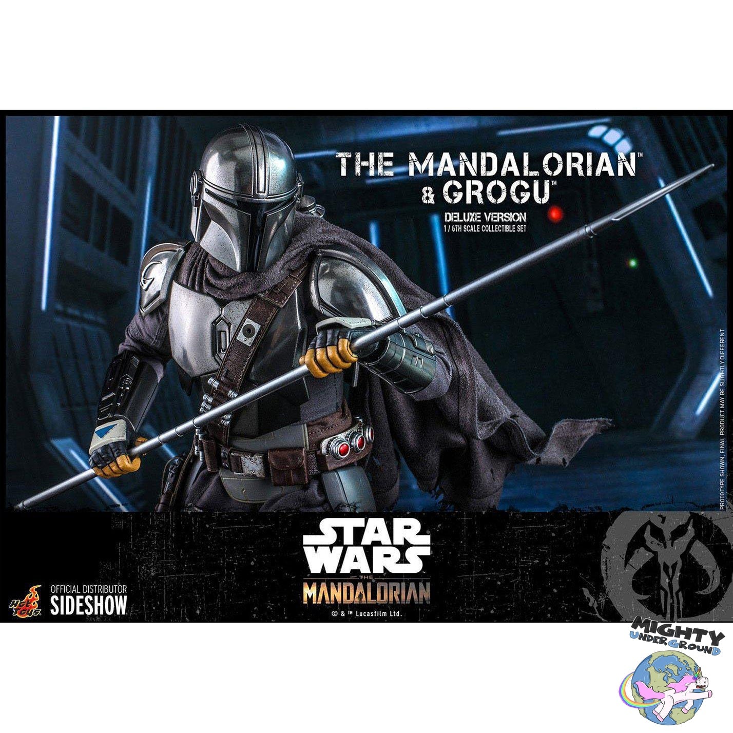 Star Wars: The Mandalorian & Grogu Deluxe 1/6 VORBESTELLUNG!-Actionfiguren-Hot Toys-Mighty Underground