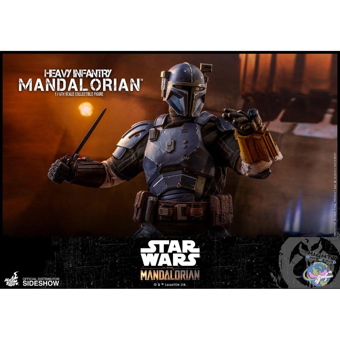 Star Wars: The Mandalorian - Heavy Infantry Mandalorian 1/6 VORBESTELLUNG!-Actionfiguren-Hot Toys-Mighty Underground