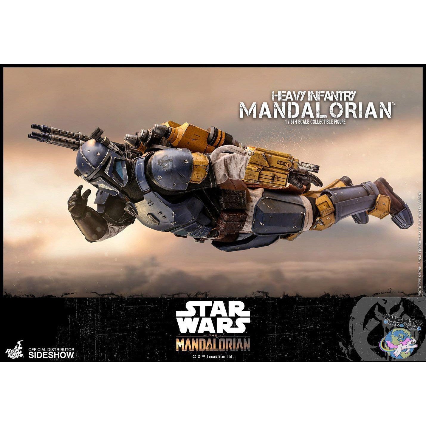 Star Wars: The Mandalorian - Heavy Infantry Mandalorian 1/6 VORBESTELLUNG!-Actionfiguren-Hot Toys-Mighty Underground