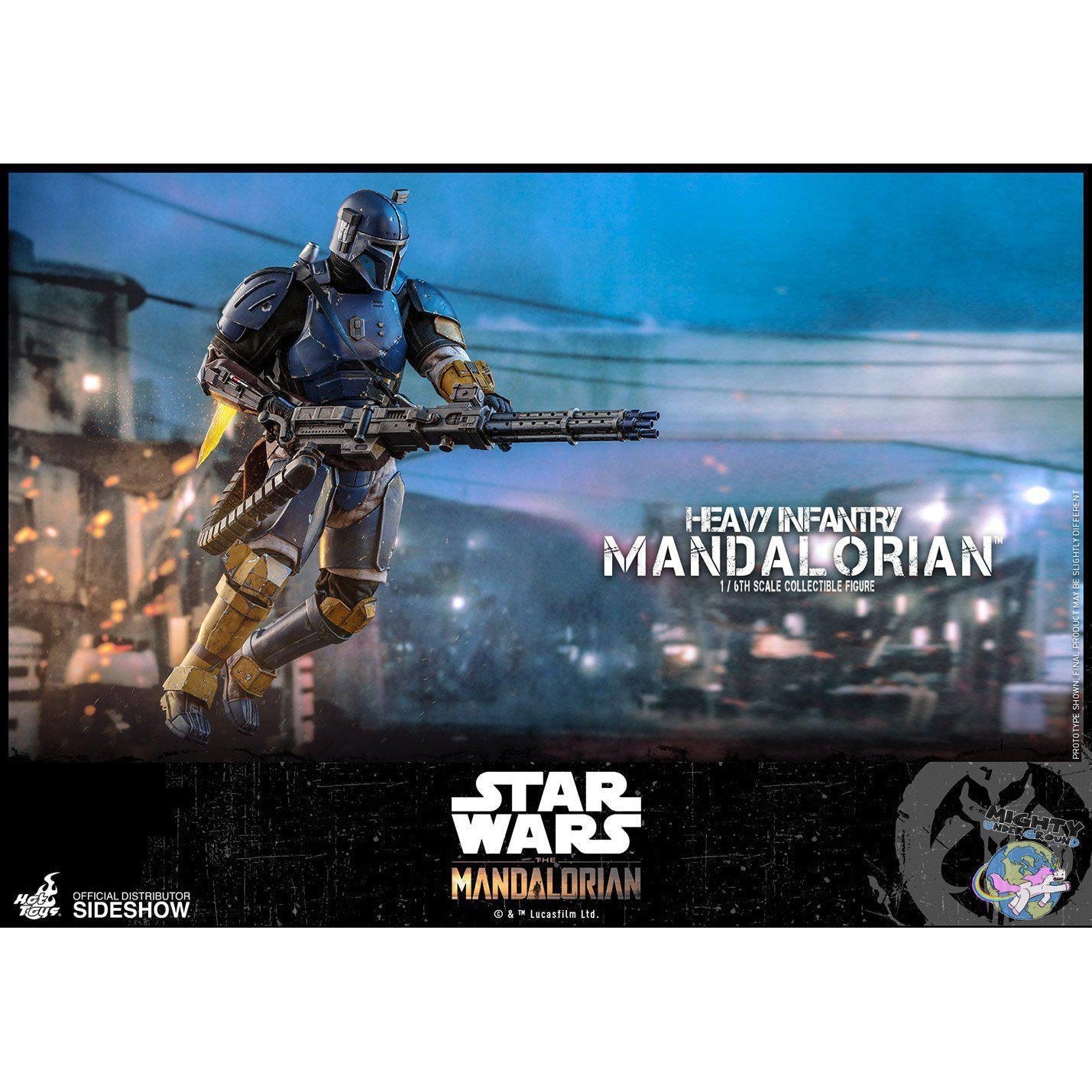 Star Wars: The Mandalorian - Heavy Infantry Mandalorian 1/6 VORBESTELLUNG!-Actionfiguren-Hot Toys-Mighty Underground