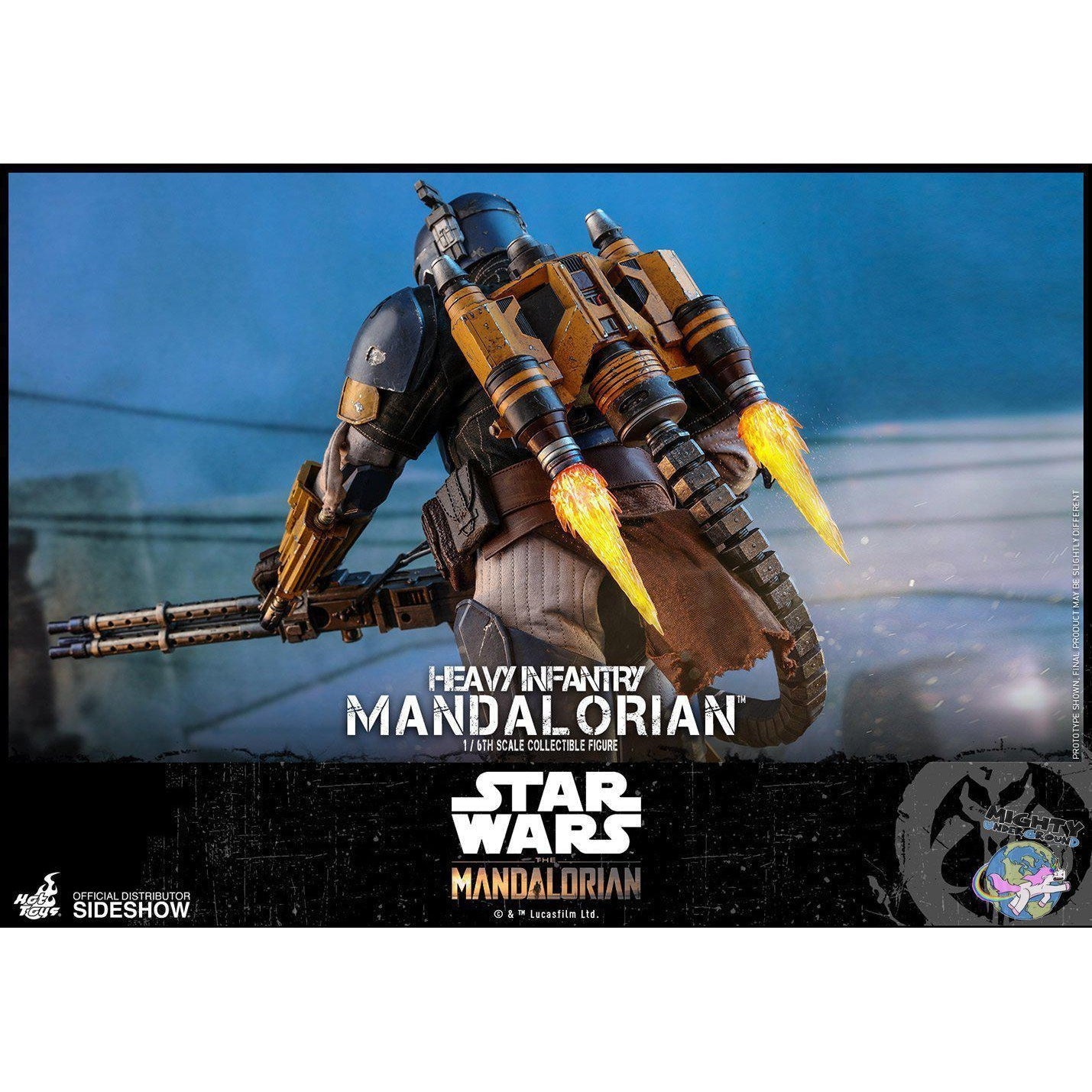 Star Wars: The Mandalorian - Heavy Infantry Mandalorian 1/6 VORBESTELLUNG!-Actionfiguren-Hot Toys-Mighty Underground