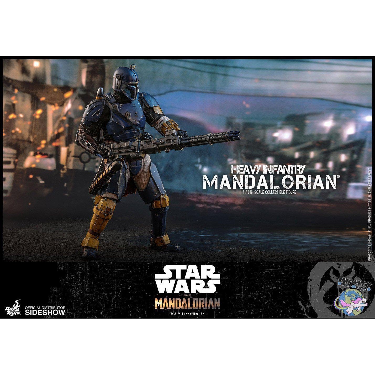 Star Wars: The Mandalorian - Heavy Infantry Mandalorian 1/6 VORBESTELLUNG!-Actionfiguren-Hot Toys-Mighty Underground