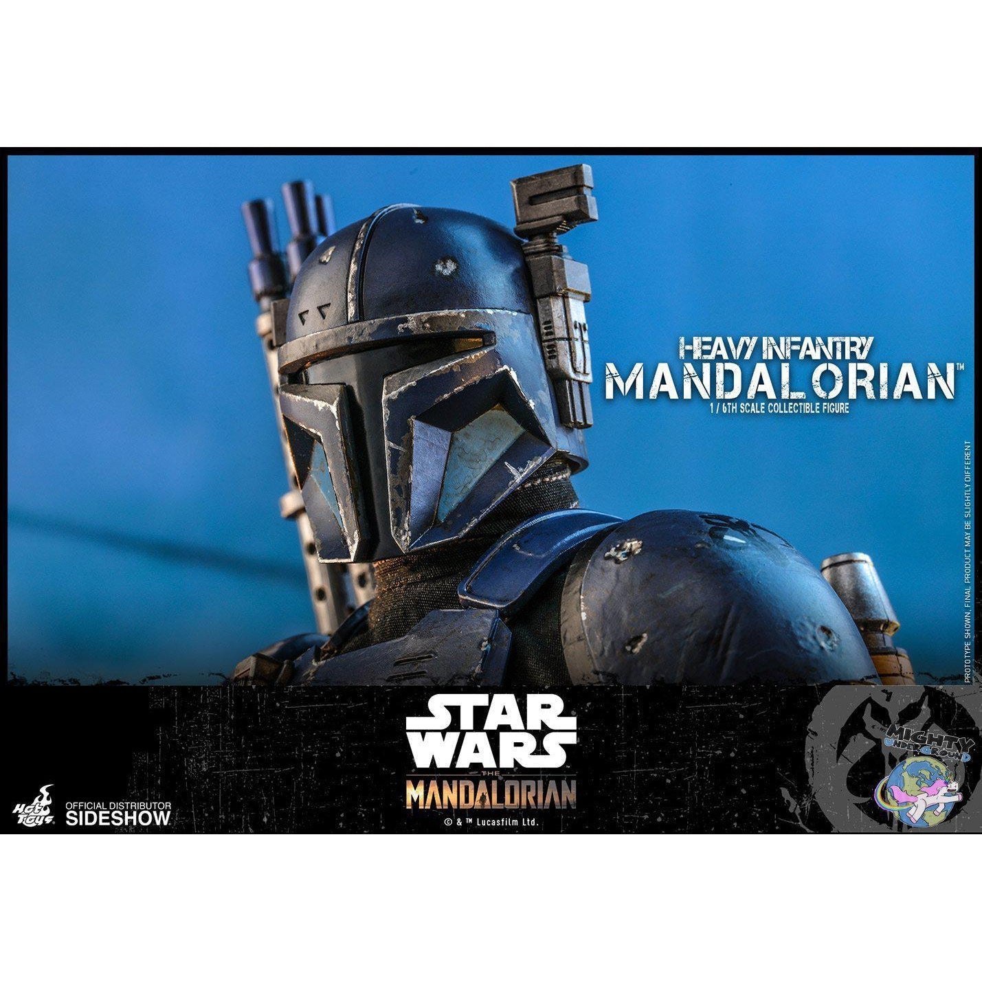 Star Wars: The Mandalorian - Heavy Infantry Mandalorian 1/6 VORBESTELLUNG!-Actionfiguren-Hot Toys-Mighty Underground