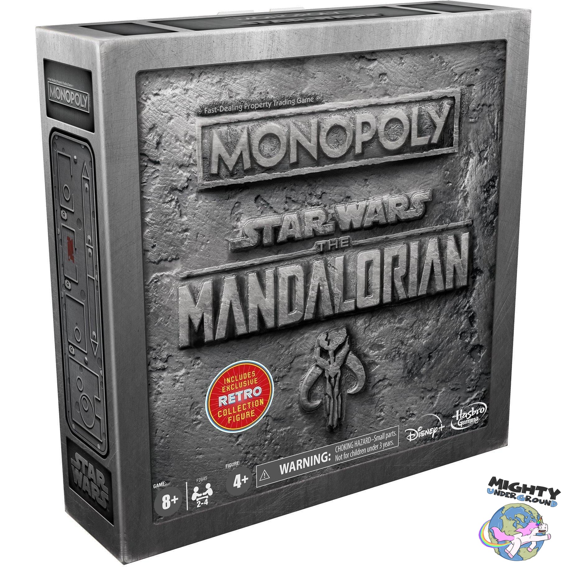 Star Wars - The Mandalorian: Monopoly (mit Stormtrooper Figur) - Board Game-Actionfiguren-Hasbro-Mighty Underground