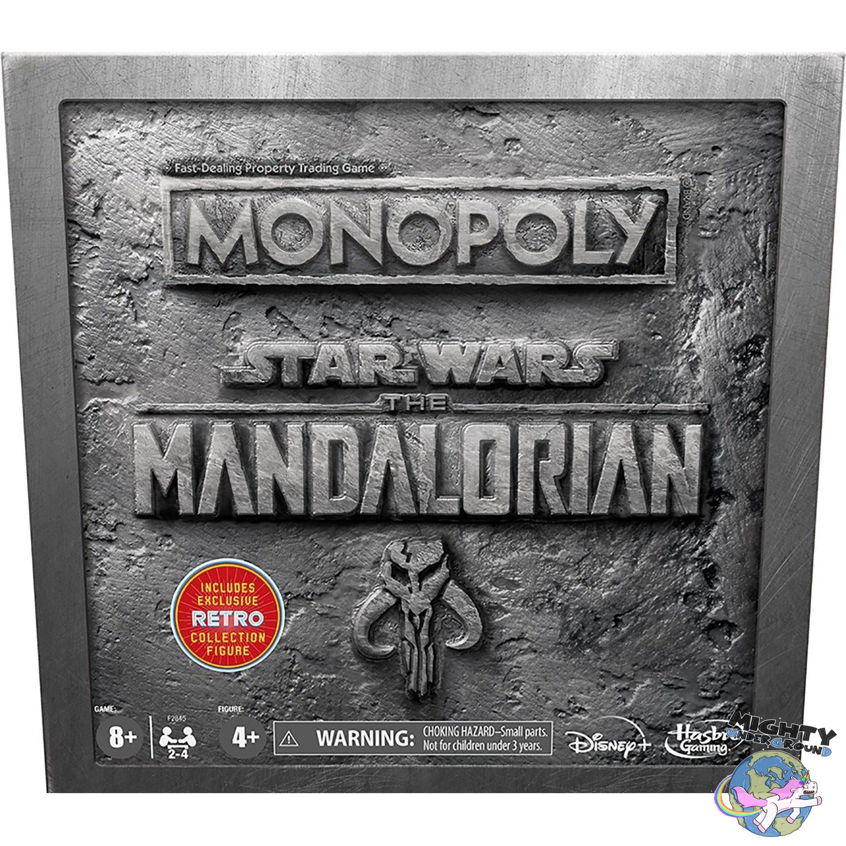 Star Wars - The Mandalorian: Monopoly (mit Stormtrooper Figur) - Board Game-Actionfiguren-Hasbro-Mighty Underground