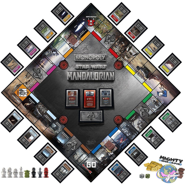 Star Wars - The Mandalorian: Monopoly (mit Stormtrooper Figur) - Board Game-Actionfiguren-Hasbro-Mighty Underground