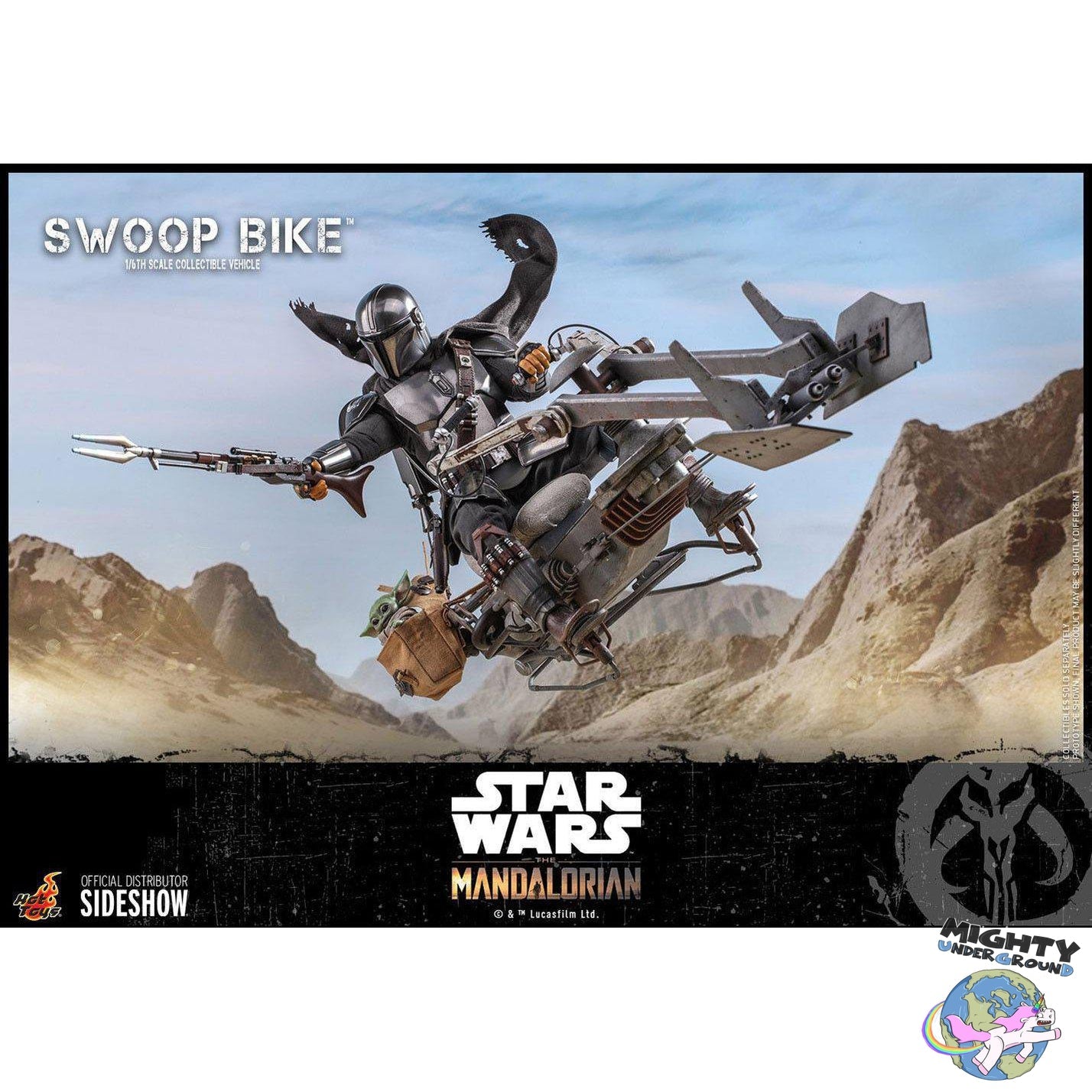 Star Wars: The Mandalorian Swoop Bike 1/6 VORBESTELLUNG!-Actionfiguren-Hot Toys-Mighty Underground