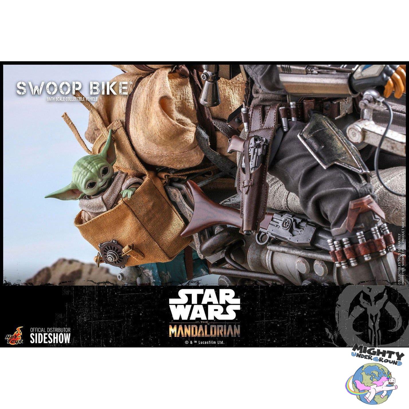 Star Wars: The Mandalorian Swoop Bike 1/6 VORBESTELLUNG!-Actionfiguren-Hot Toys-Mighty Underground