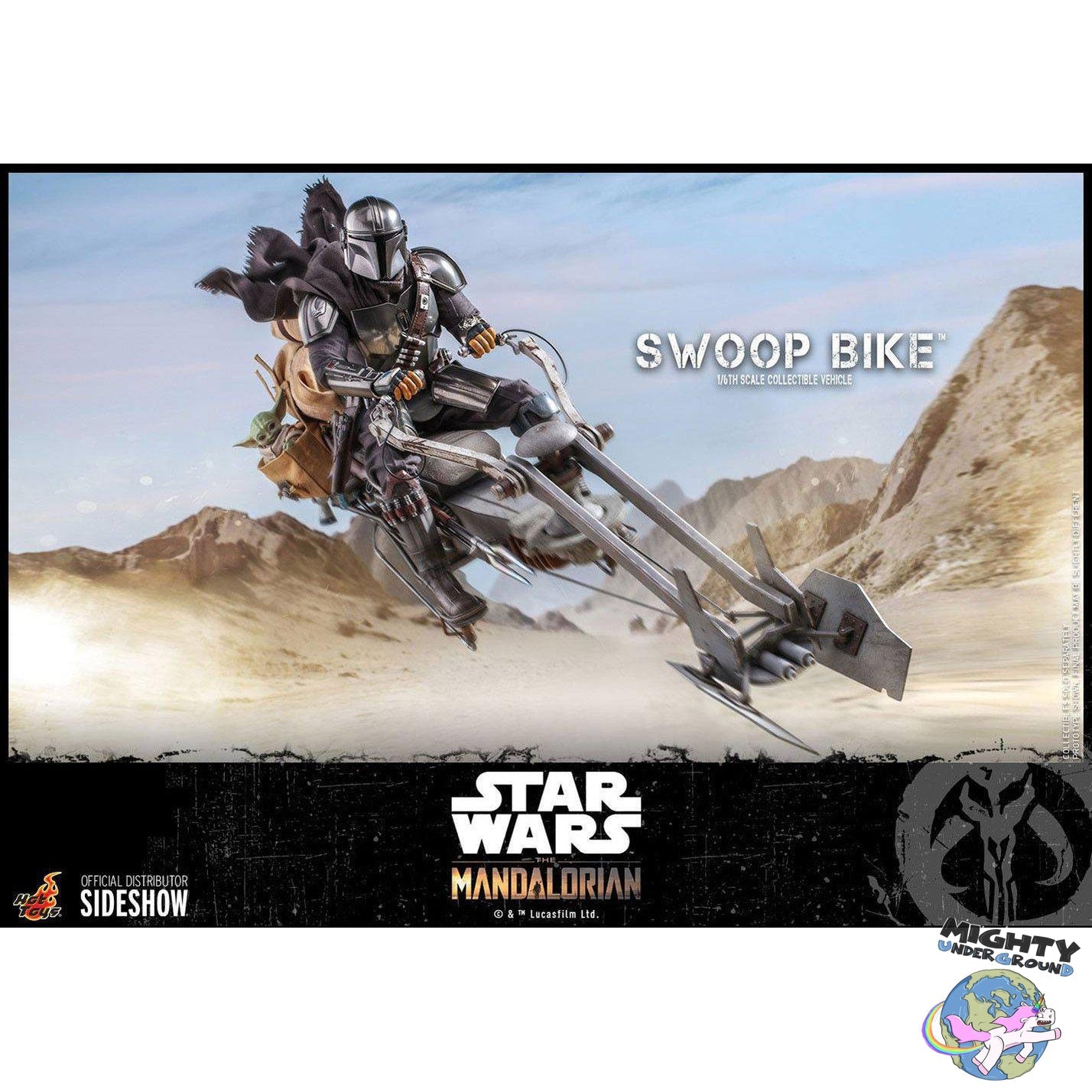 Star Wars: The Mandalorian Swoop Bike 1/6 VORBESTELLUNG!-Actionfiguren-Hot Toys-Mighty Underground