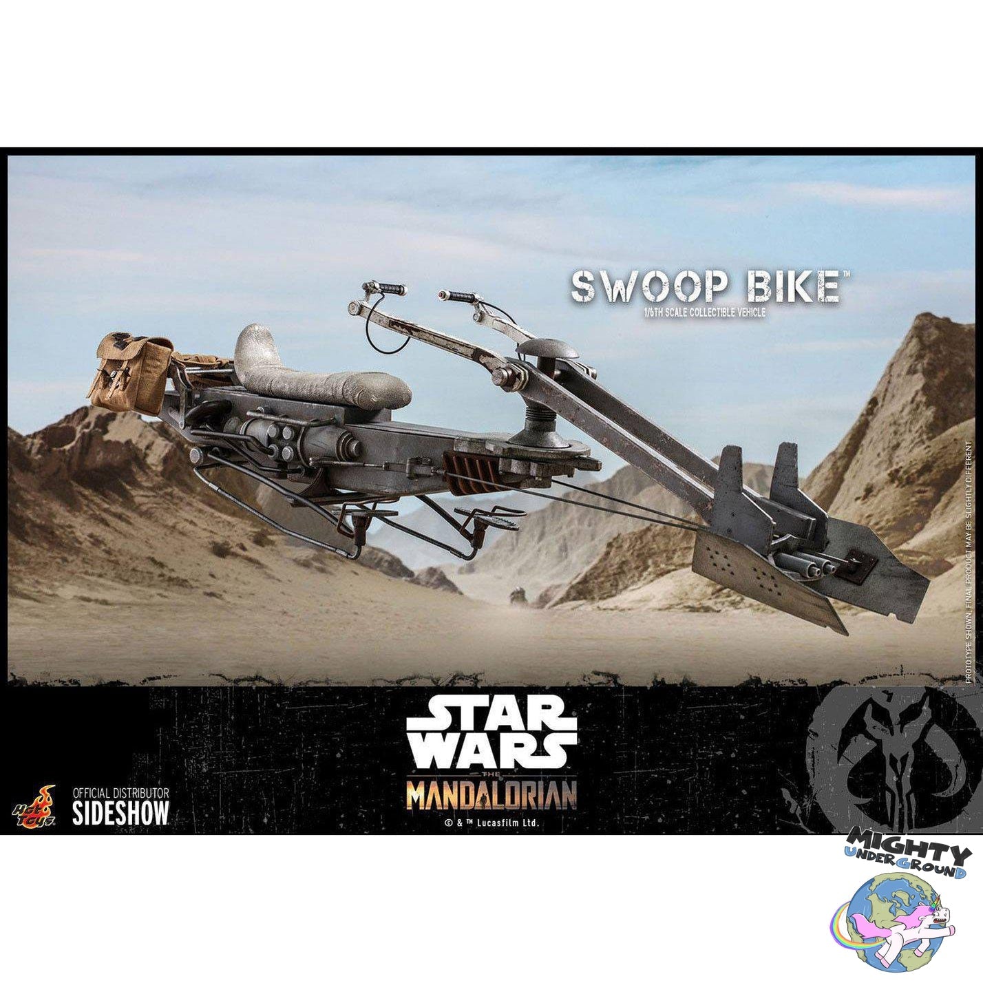 Star Wars: The Mandalorian Swoop Bike 1/6 VORBESTELLUNG!-Actionfiguren-Hot Toys-Mighty Underground