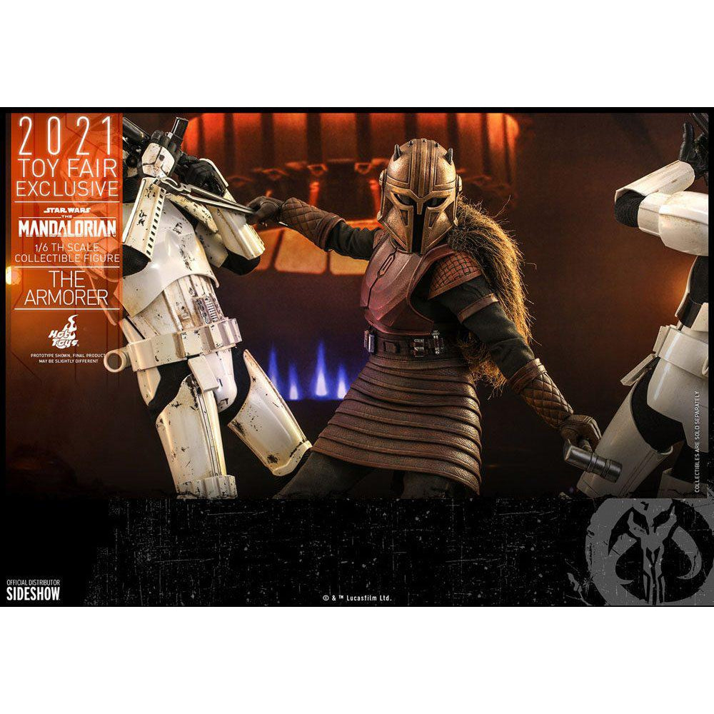 Star Wars: The Mandalorian - The Armorer (2021 Toy Fair Exclusive) 1/6-Actionfiguren-Hot Toys-Mighty Underground