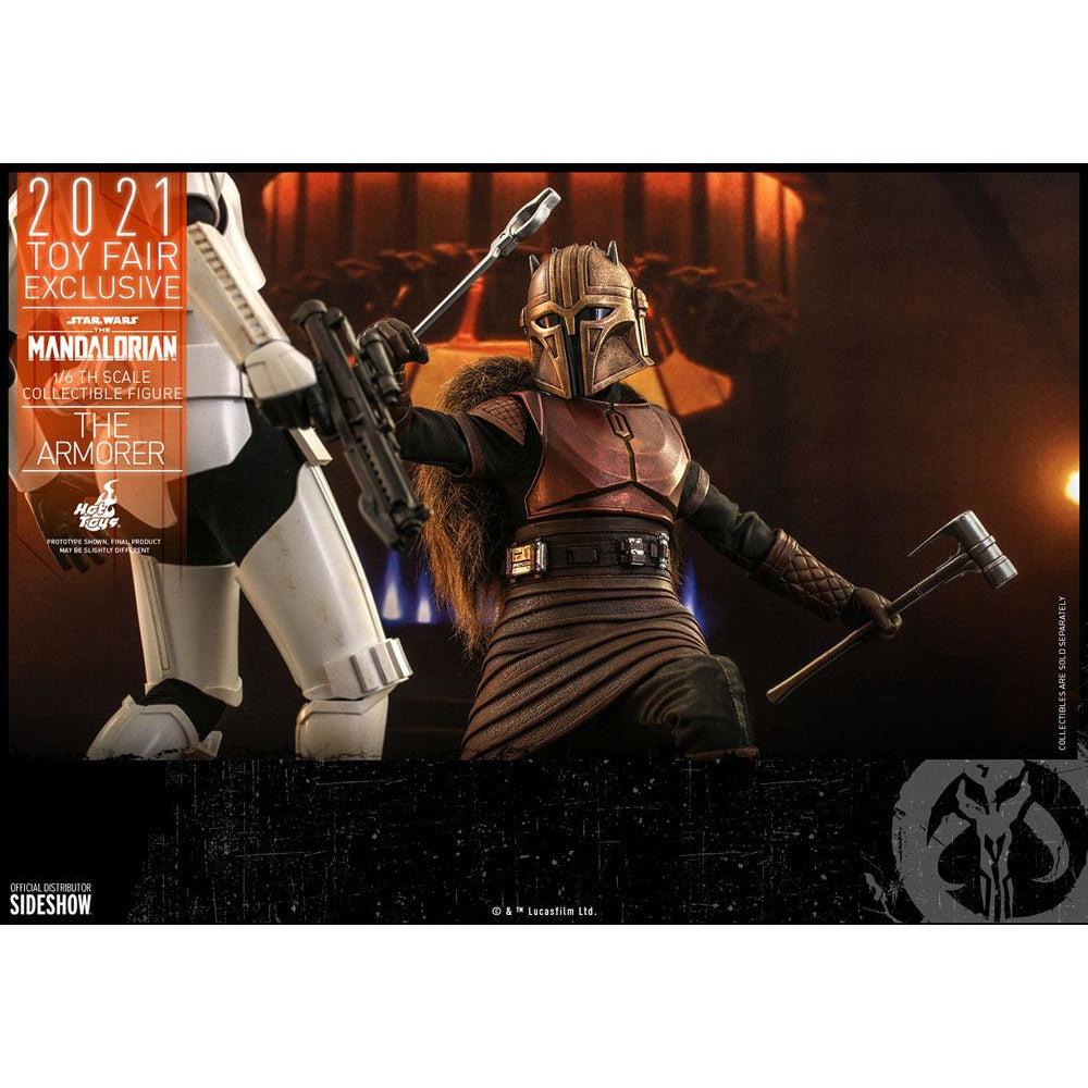 Star Wars: The Mandalorian - The Armorer (2021 Toy Fair Exclusive) 1/6-Actionfiguren-Hot Toys-Mighty Underground