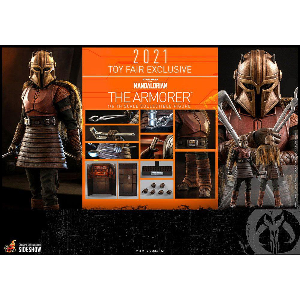 Star Wars: The Mandalorian - The Armorer (2021 Toy Fair Exclusive) 1/6-Actionfiguren-Hot Toys-Mighty Underground