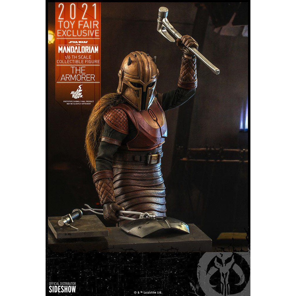 Star Wars: The Mandalorian - The Armorer (2021 Toy Fair Exclusive) 1/6-Actionfiguren-Hot Toys-Mighty Underground