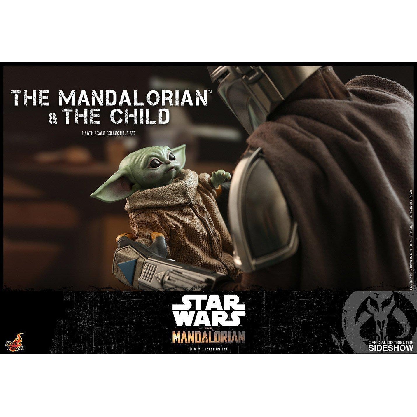 Star Wars: The Mandalorian and The Child 1:6 Scale Figure Set VORBESTELLUNG!-Actionfiguren-Hot Toys-mighty-underground