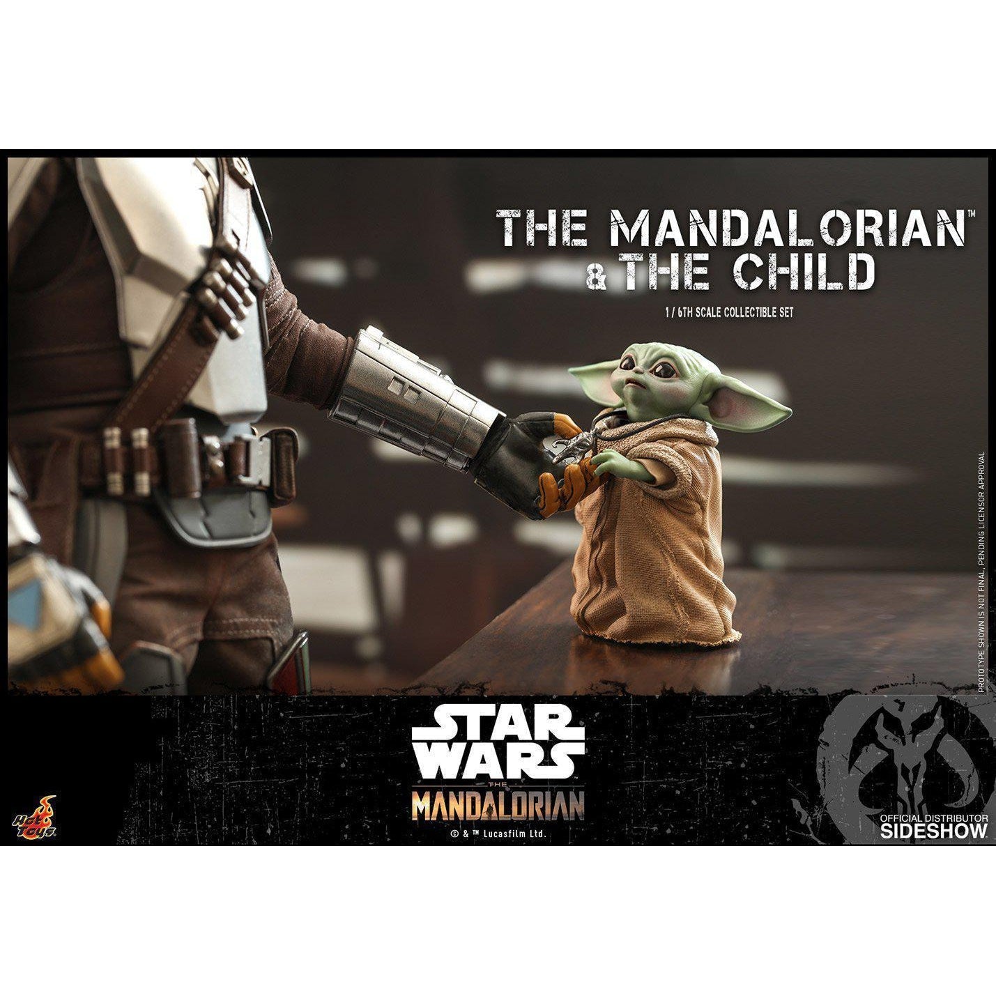 Star Wars: The Mandalorian and The Child 1:6 Scale Figure Set VORBESTELLUNG!-Actionfiguren-Hot Toys-mighty-underground