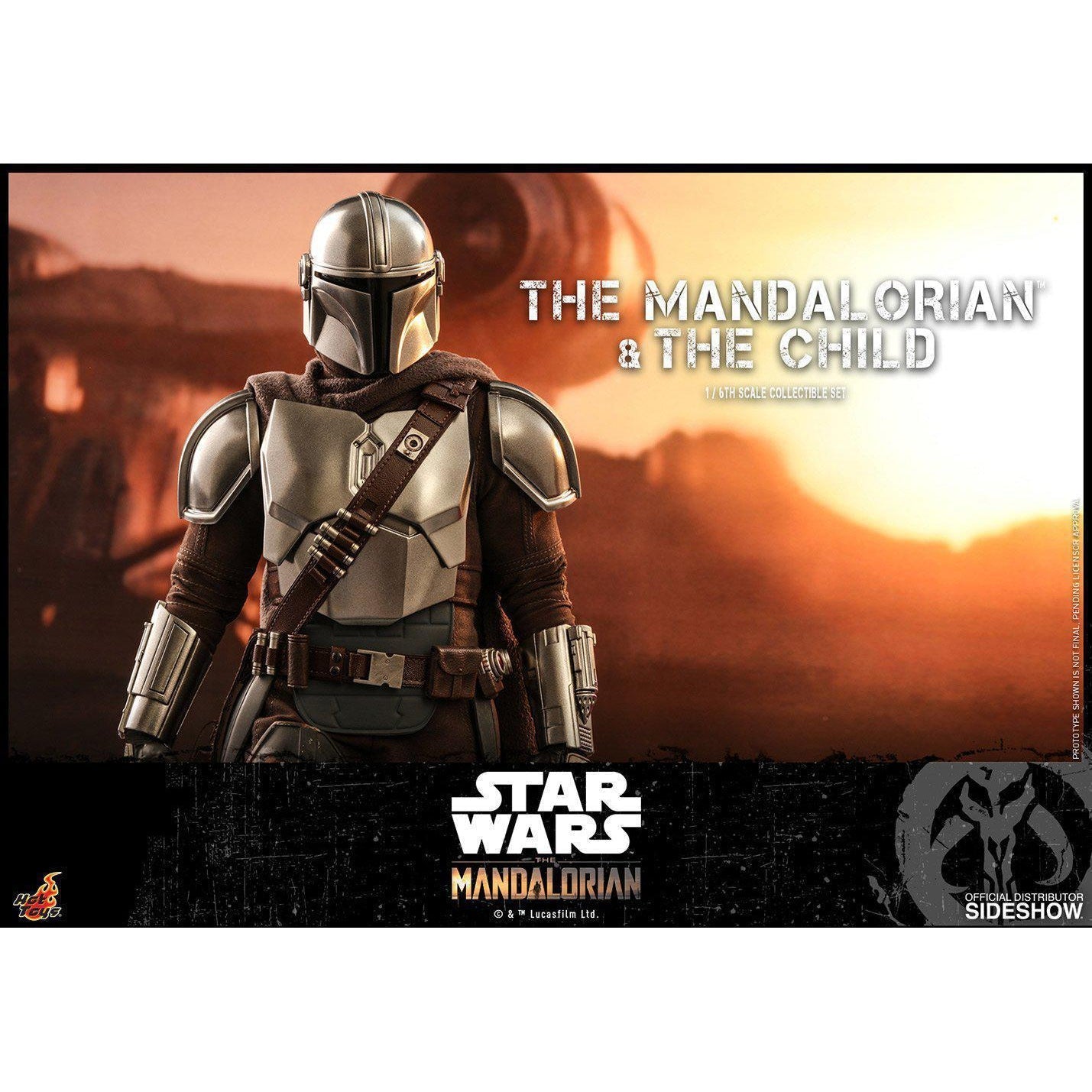 Star Wars: The Mandalorian and The Child 1:6 Scale Figure Set VORBESTELLUNG!-Actionfiguren-Hot Toys-mighty-underground