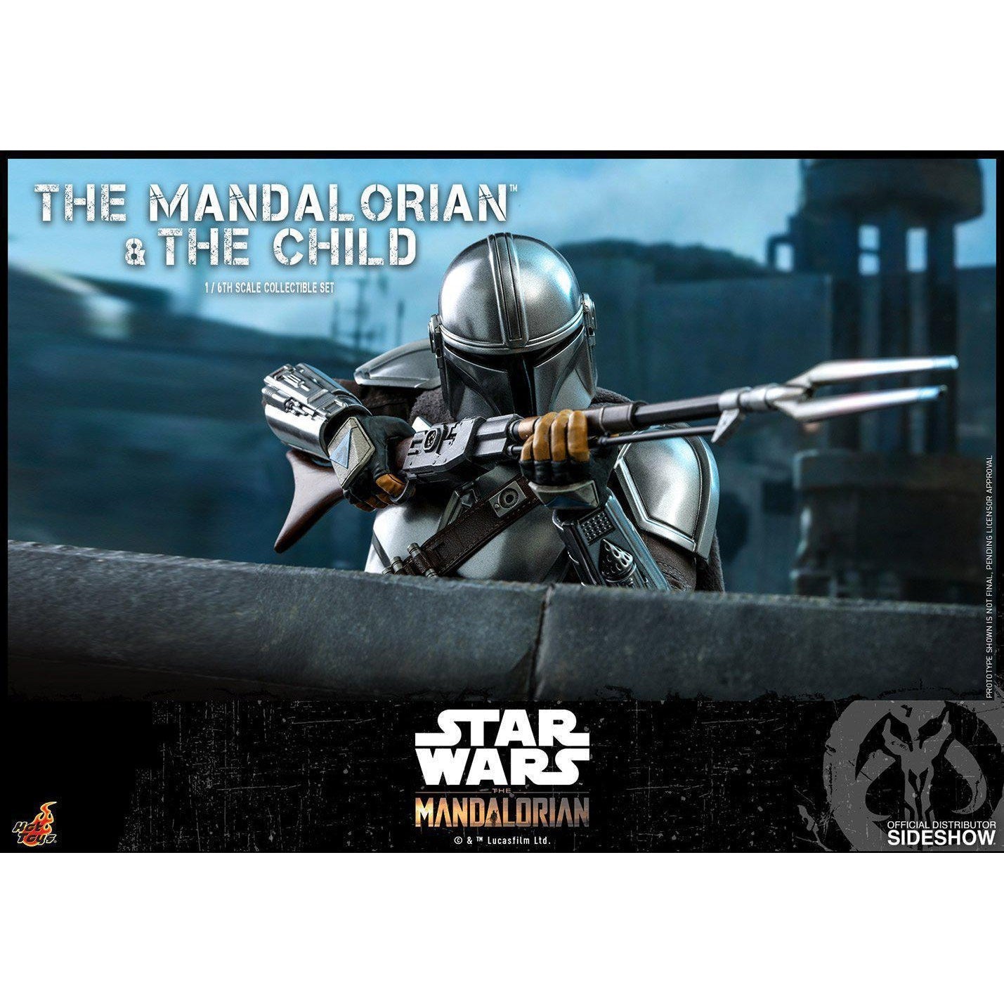 Star Wars: The Mandalorian and The Child 1:6 Scale Figure Set VORBESTELLUNG!-Actionfiguren-Hot Toys-mighty-underground