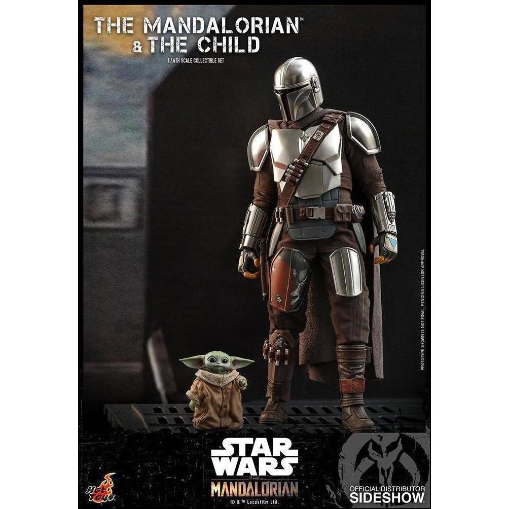 Star Wars: The Mandalorian and The Child 1:6 Scale Figure Set VORBESTELLUNG!-Actionfiguren-Hot Toys-mighty-underground