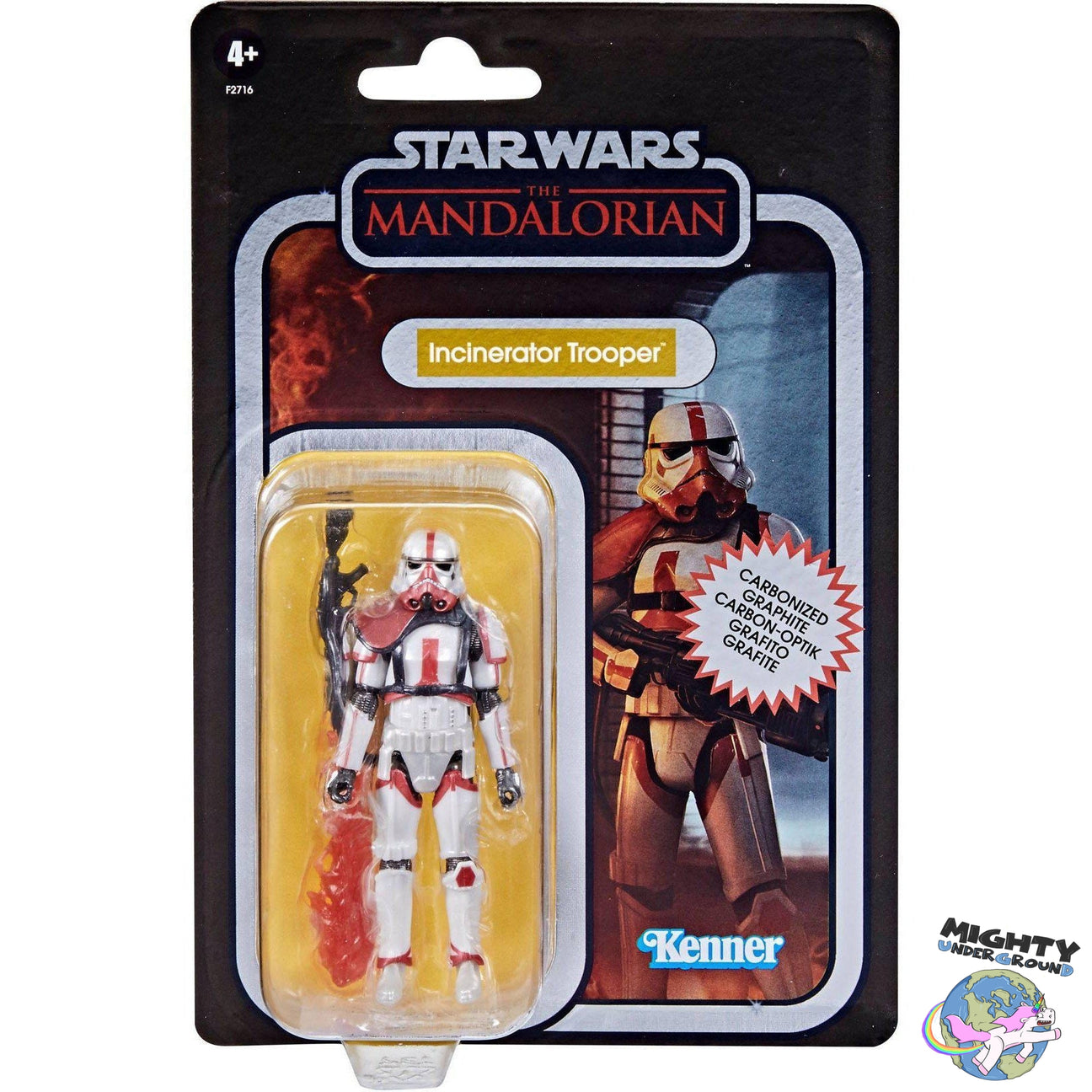 Star Wars Vintage Collection: Incinerator Trooper (The Mandalorian, Carbonized) - 10 cm-Actionfiguren-Hasbro-Mighty Underground