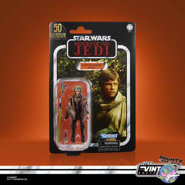 Star Wars Vintage Collection: Luke Skywalker (Endor) - 10 cm VORBESTELLUNG!-Actionfiguren-Hasbro-Mighty Underground