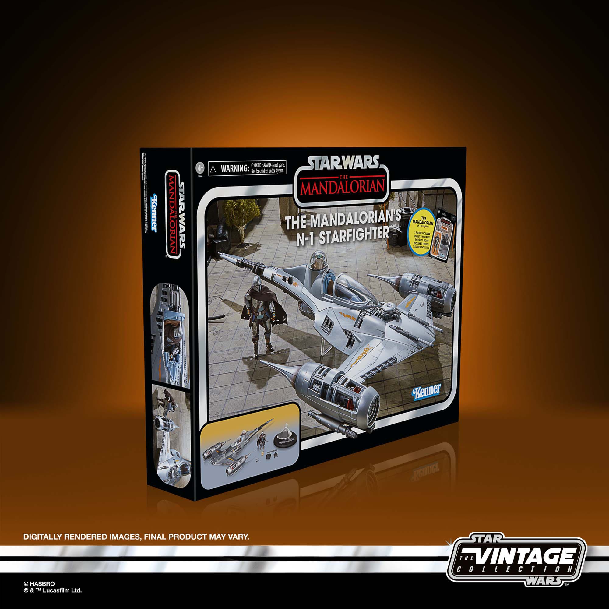 Star Wars Vintage Collection: N-1 Starfighter (The Mandalorian)-Actionfiguren-Hasbro-Mighty Underground