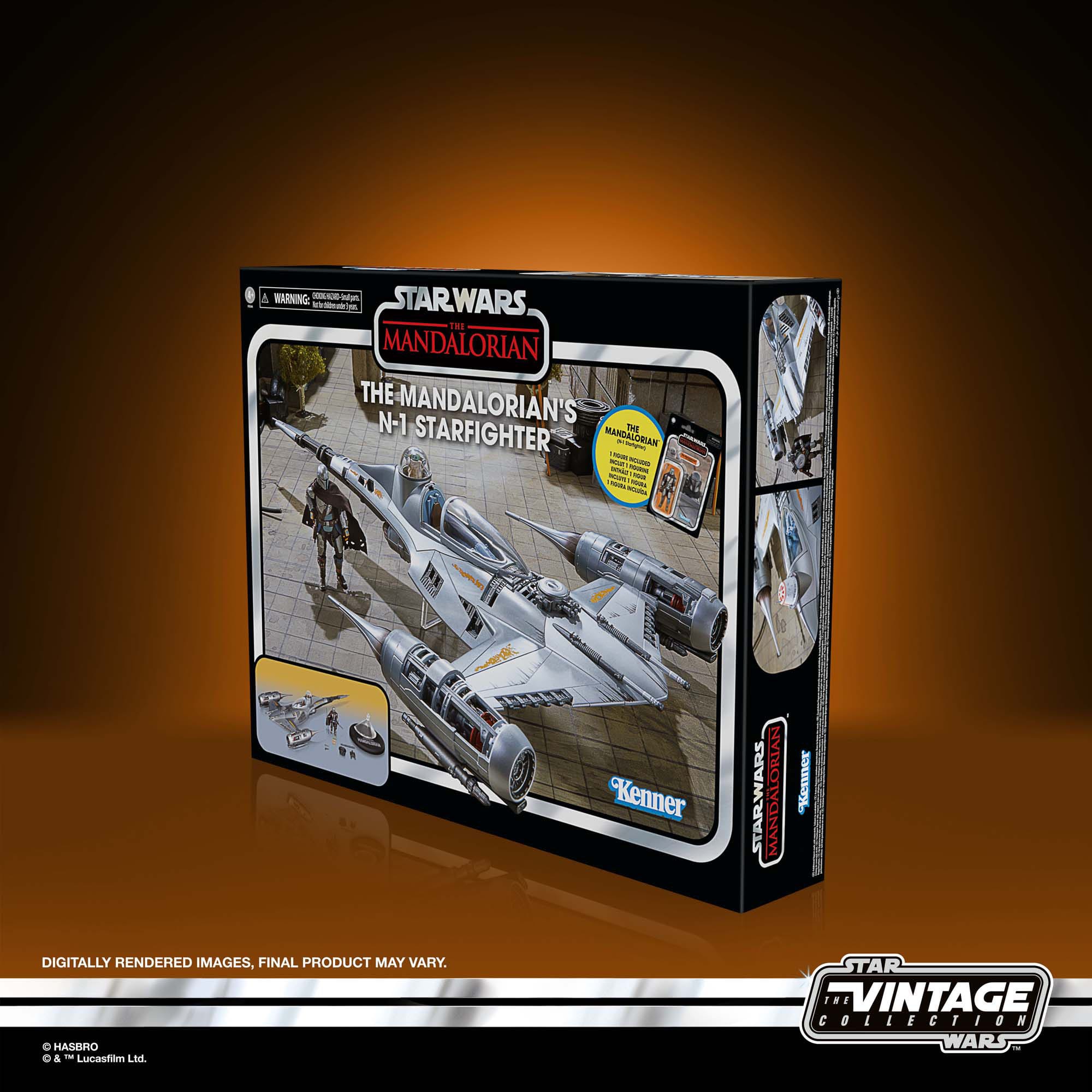 Star Wars Vintage Collection: N-1 Starfighter (The Mandalorian)-Actionfiguren-Hasbro-Mighty Underground