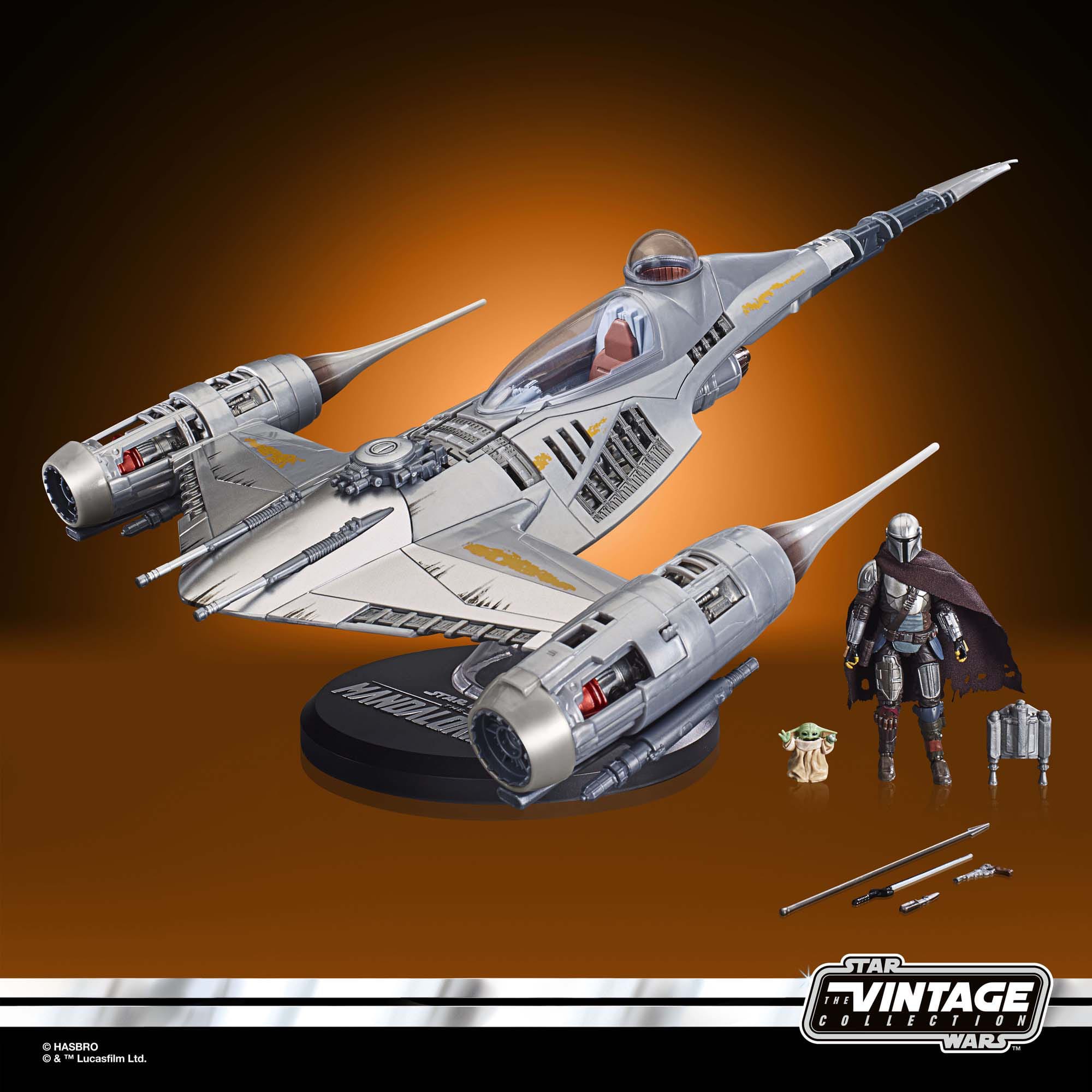 Star Wars Vintage Collection: N-1 Starfighter (The Mandalorian)-Actionfiguren-Hasbro-Mighty Underground