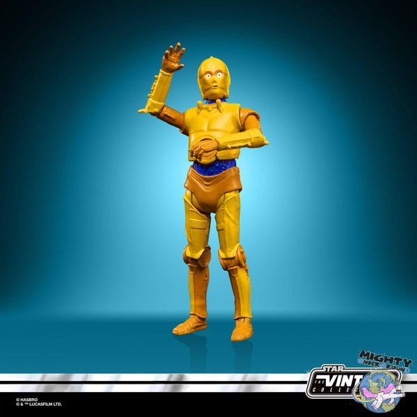 Star Wars Vintage Collection: See-Threepio (C-3PO, Droids) - 10 cm-Actionfiguren-Hasbro-Mighty Underground