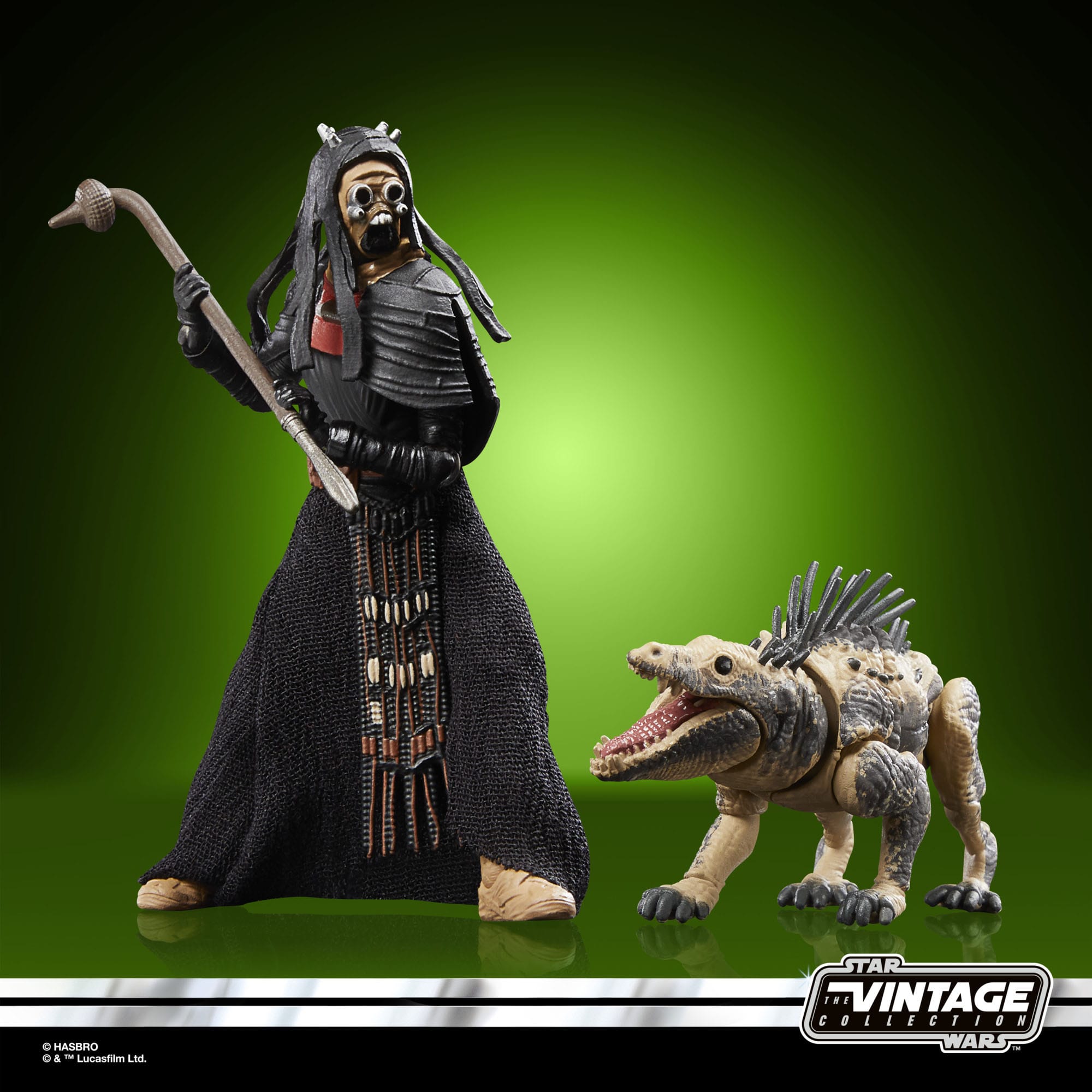 Star Wars Vintage Collection: Tusken Warrior & Massiff (The Book of Boba Fett) - 10 cm-Actionfiguren-Hasbro-Mighty Underground