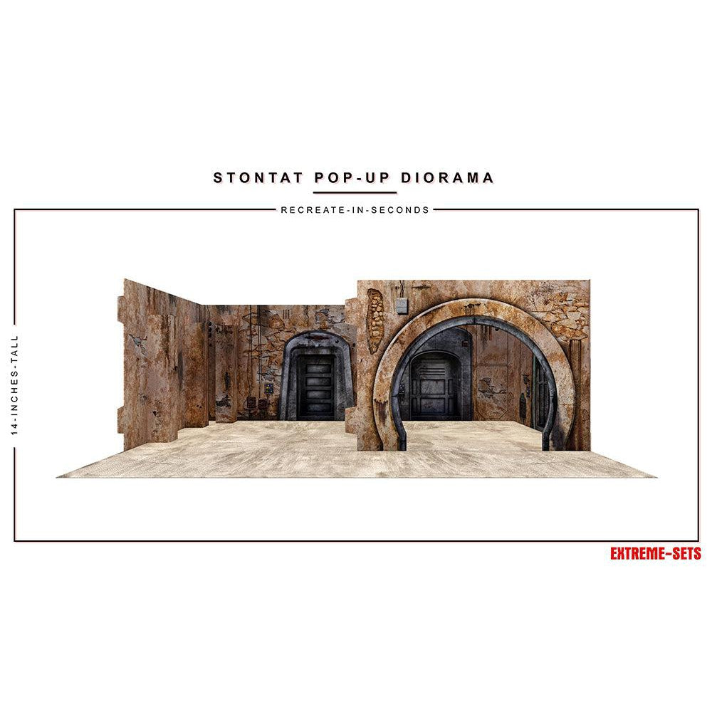 Stontat Pop-Up - Diorama - 1/12-Actionfiguren-Extreme Sets-Mighty Underground