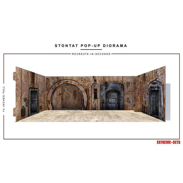 Stontat Pop-Up - Diorama - 1/18-Actionfiguren-Extreme Sets-Mighty Underground
