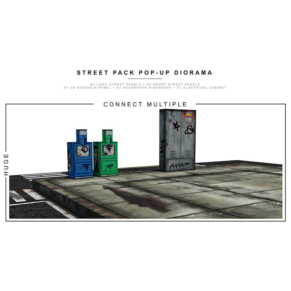 Street Pack Pop-Up - Diorama - 1/12-Actionfiguren-Extreme Sets-Mighty Underground