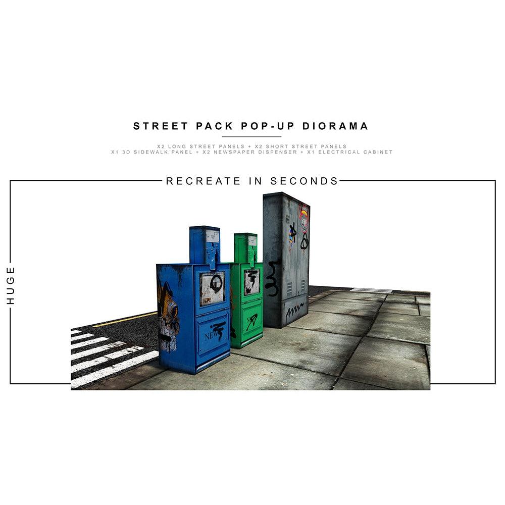 Street Pack Pop-Up - Diorama - 1/12-Actionfiguren-Extreme Sets-Mighty Underground
