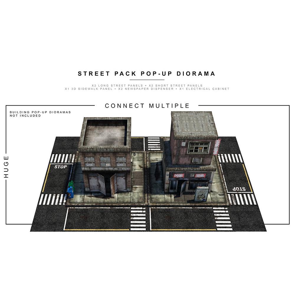 Street Pack Pop-Up - Diorama - 1/12-Actionfiguren-Extreme Sets-Mighty Underground