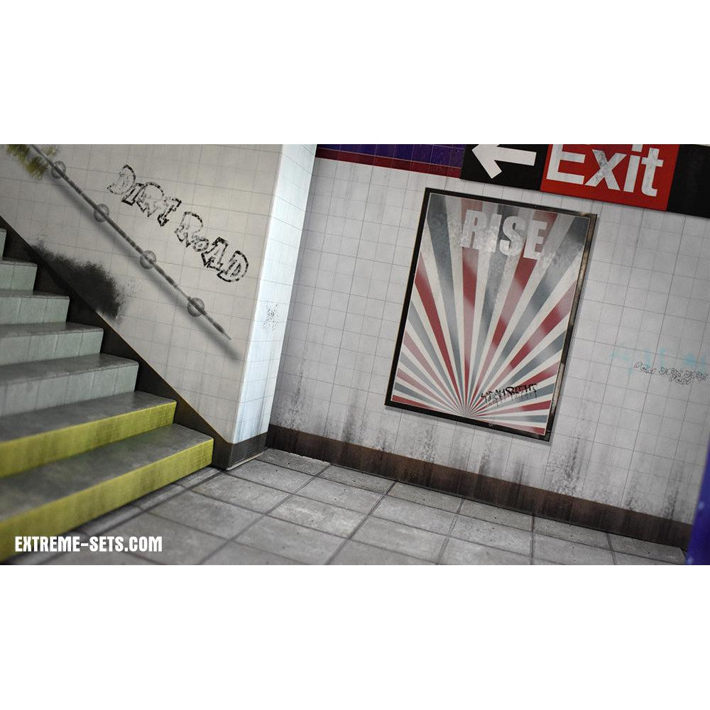 Subway Terminal 3.0 Pop-Up - Diorama - 1/12-Actionfiguren-Extreme Sets-Mighty Underground