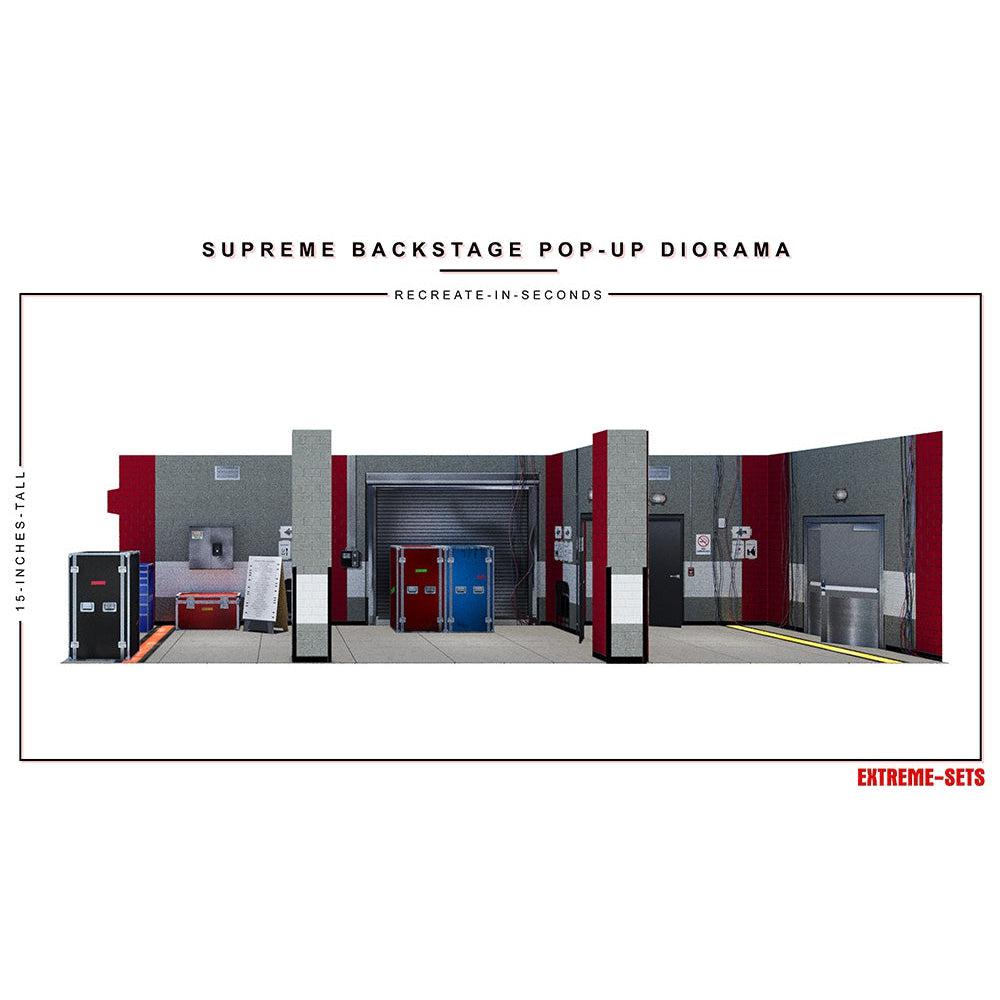 Supreme Backstage Pop-Up - Diorama - 1/12-Actionfiguren-Extreme Sets-Mighty Underground