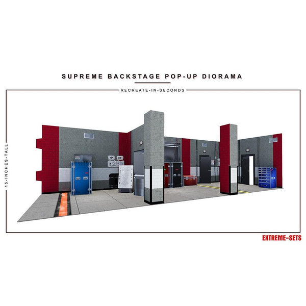 Supreme Backstage Pop-Up - Diorama - 1/12-Actionfiguren-Extreme Sets-Mighty Underground