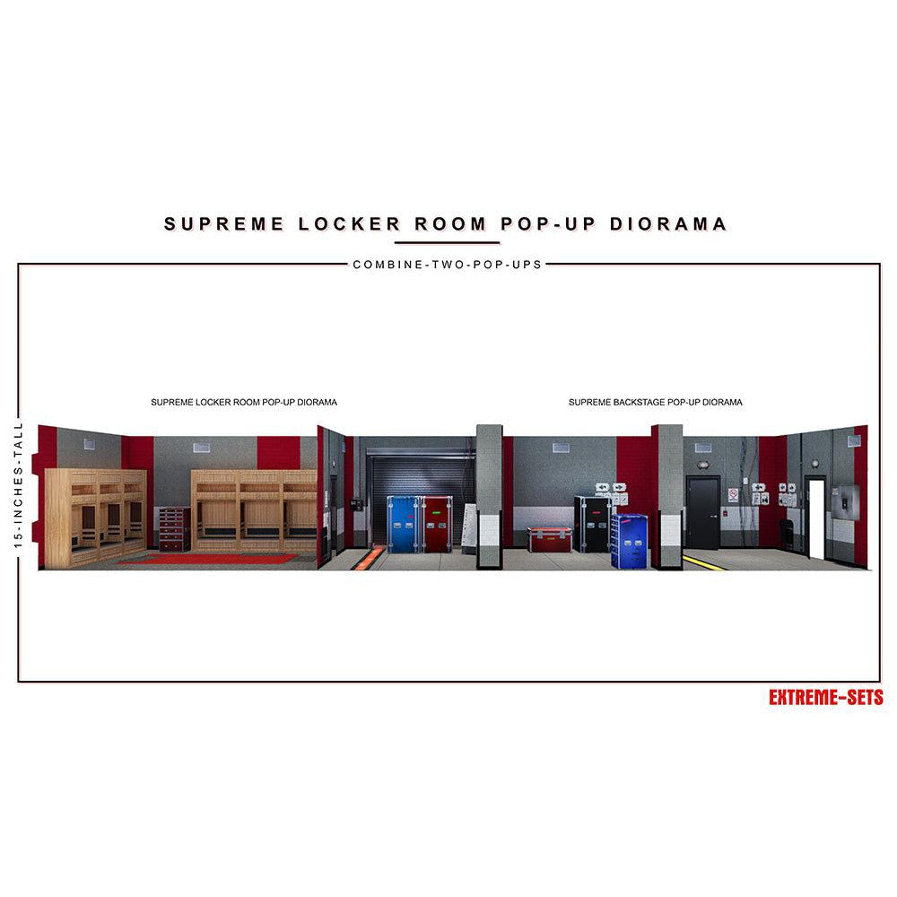 Supreme Locker Room Pop-Up - Diorama - 1/12-Actionfiguren-Extreme Sets-Mighty Underground