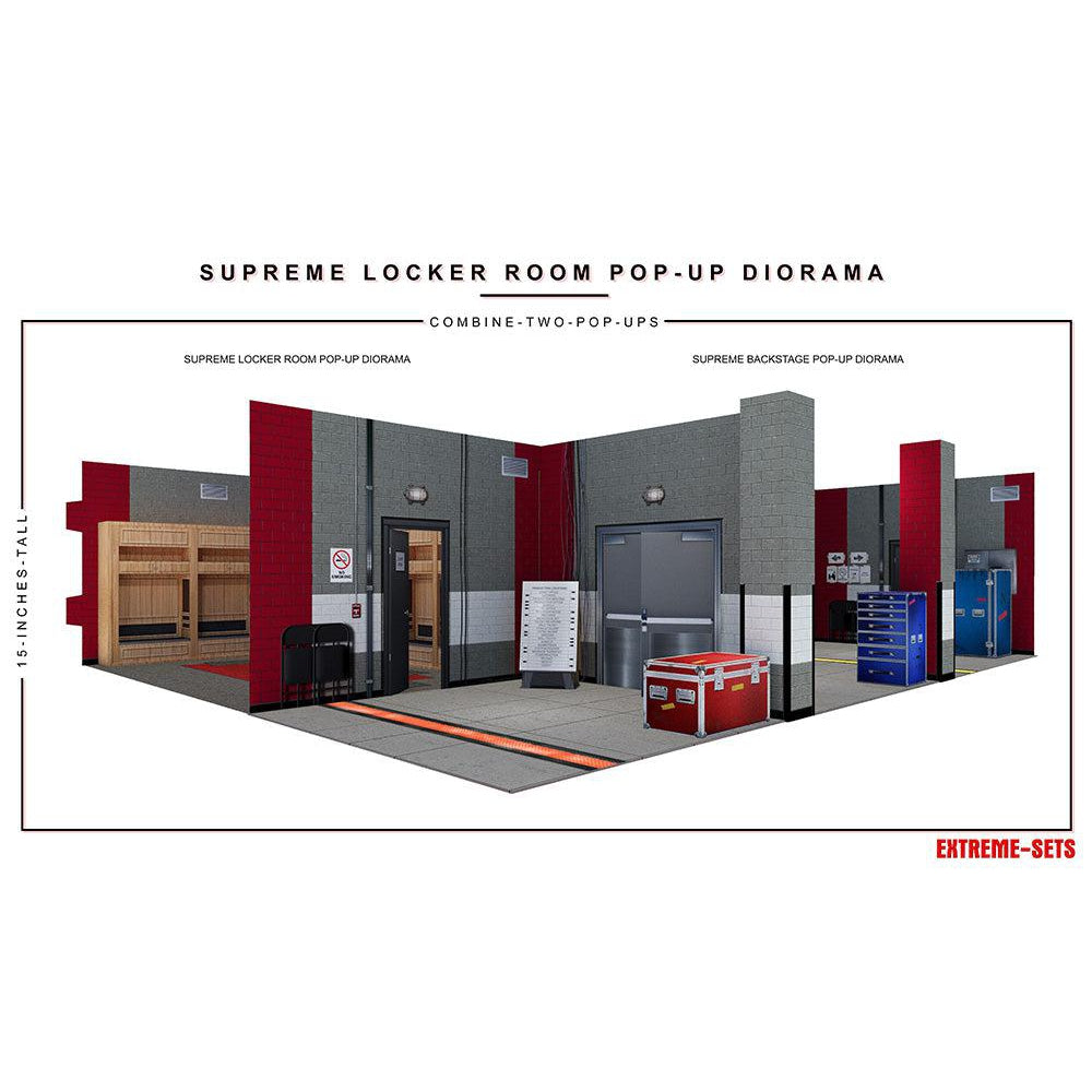 Supreme Locker Room Pop-Up - Diorama - 1/12-Actionfiguren-Extreme Sets-Mighty Underground