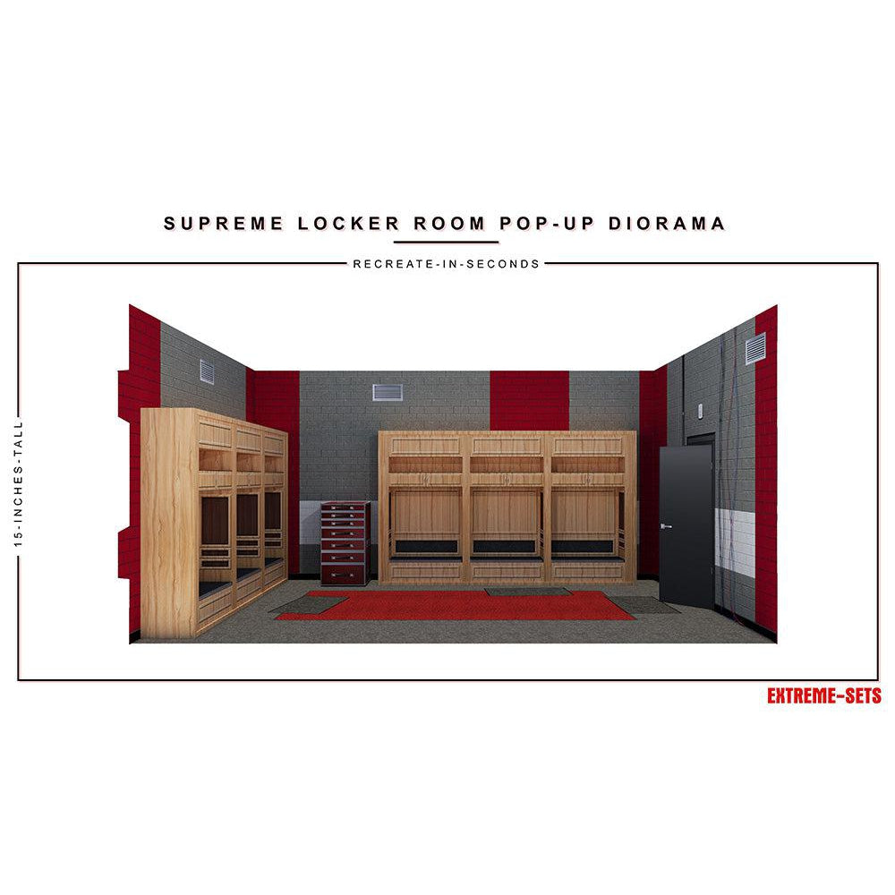 Supreme Locker Room Pop-Up - Diorama - 1/12-Actionfiguren-Extreme Sets-Mighty Underground