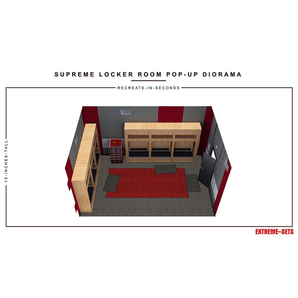 Supreme Locker Room Pop-Up - Diorama - 1/12-Actionfiguren-Extreme Sets-Mighty Underground